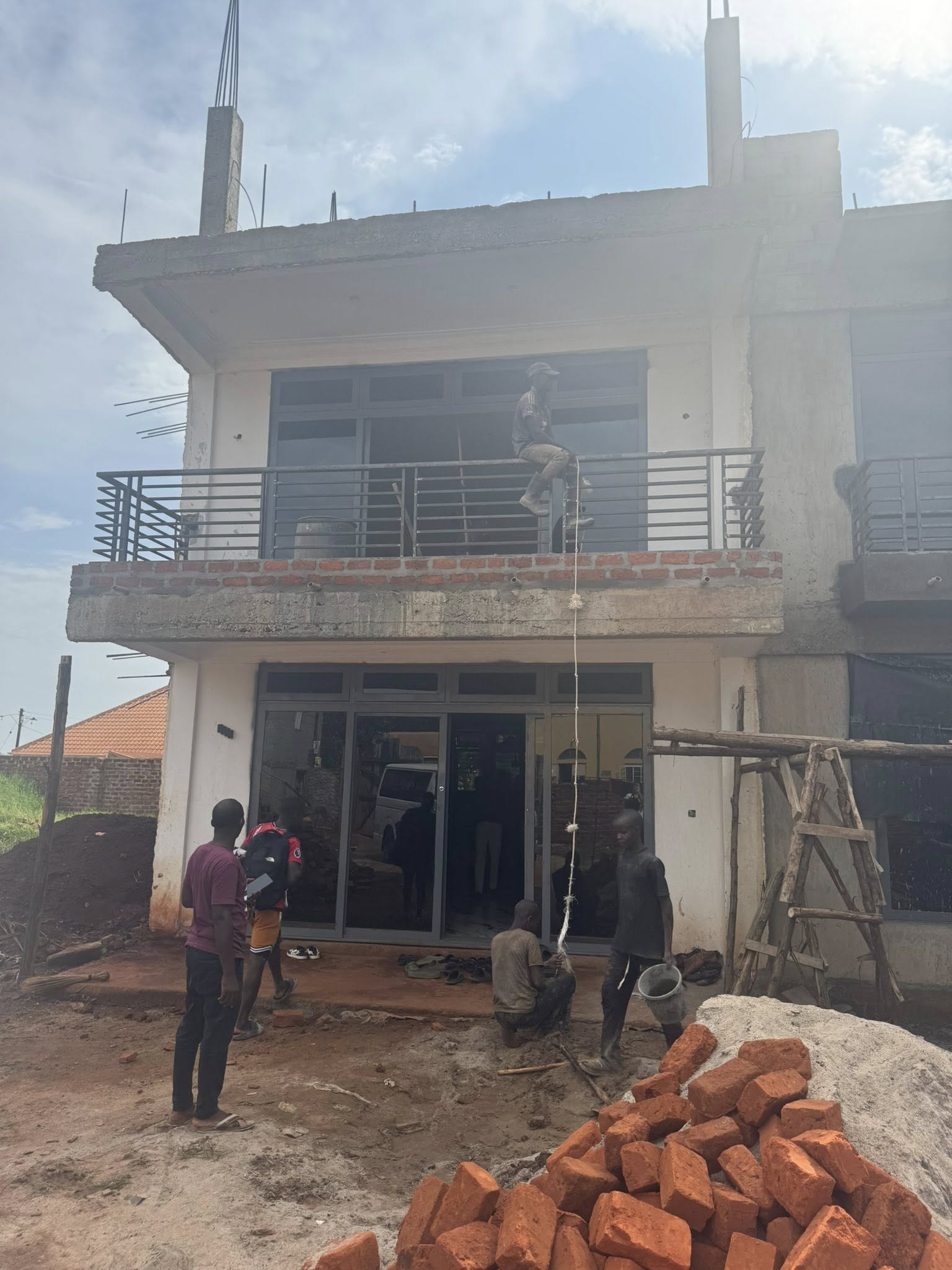 The Empowerment Generation Campus under construction in Jinja